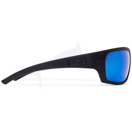 Lunettes Pelagic The Mack Polarized Mineral - Matte Black Blue Mirror