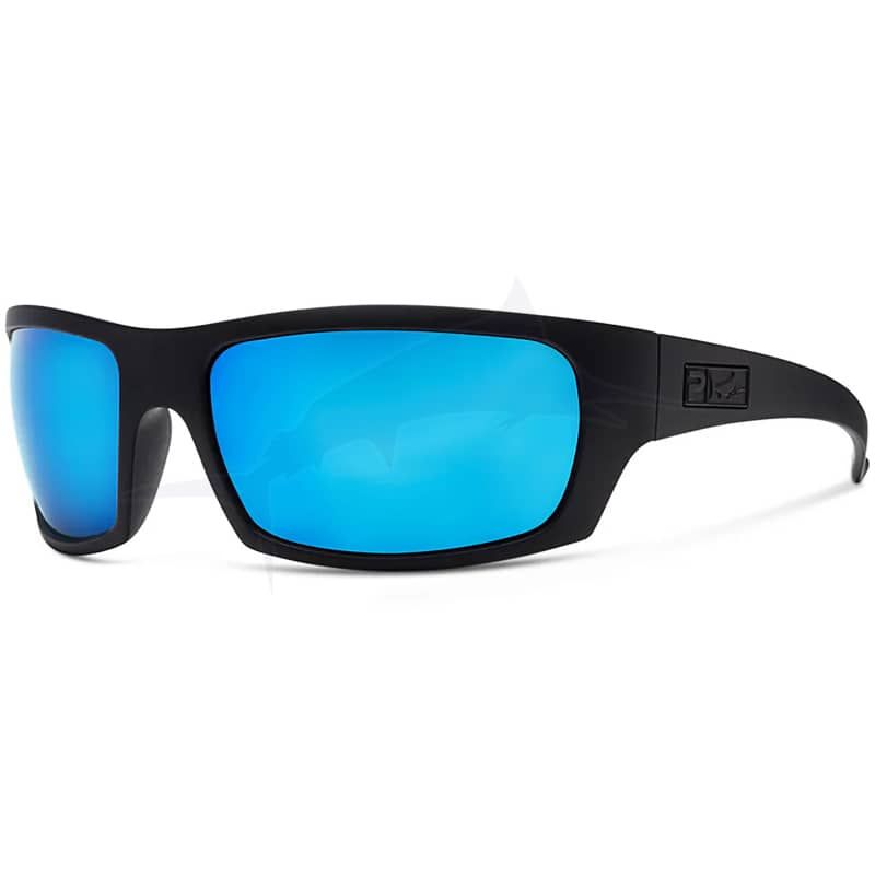 Lunettes Pelagic The Mack Polarized Mineral - Matte Black Blue Mirror Lunettes Pelagic The Mack Polarized Mineral - Matte Black Blue Mirror