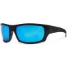 Lunettes Pelagic The Mack Polarized Mineral - Matte Black Blue Mirror
