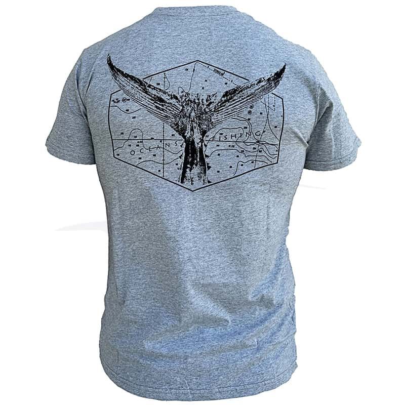 Oceans Fishing Tuna Tail Tee back Oceans Fishing Tuna Tail Tee back