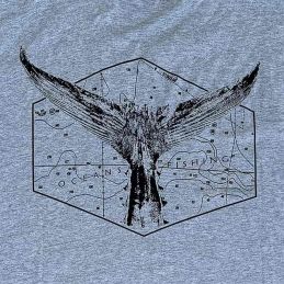 T-Shirt Oceans Fishing Tuna Tail