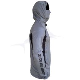 L-Shirt Oceans Fishing 2024 - Grey Basic cote