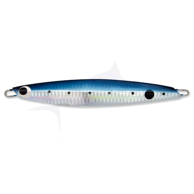 Leurre Fisherman Crystal White Jig - Bleu Sardine