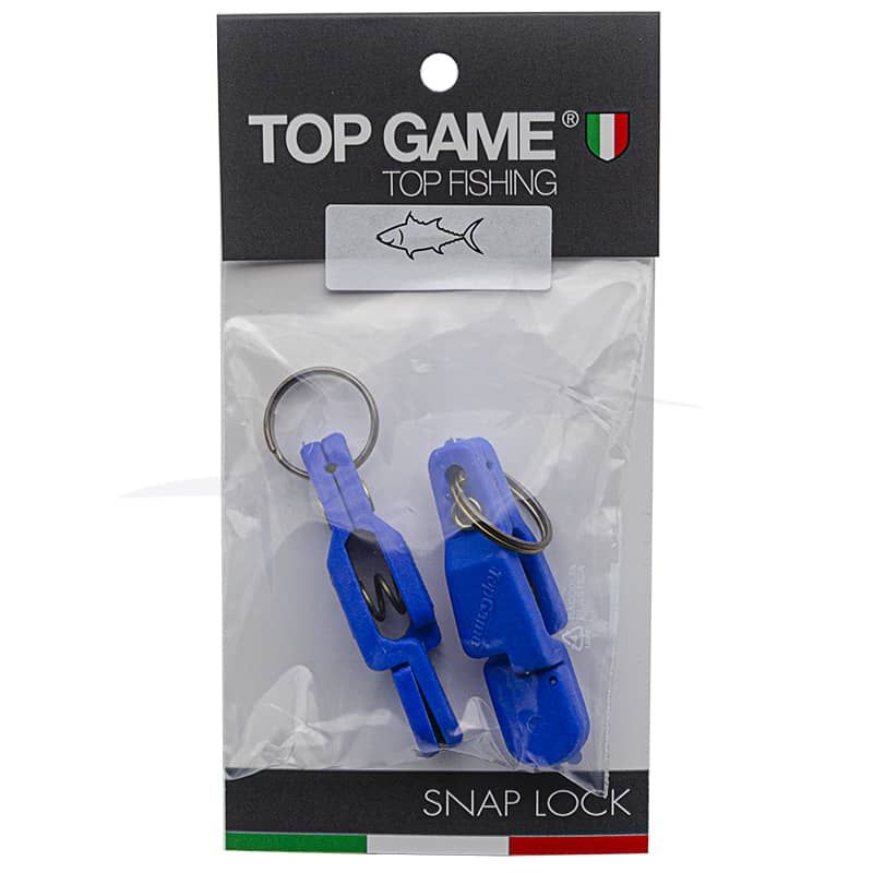 Snap Lock Top Game - Blue x2 Snap Lock Top Game - Blue x2