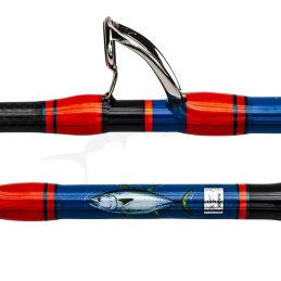 Canne Xzoga Monster Ace - MA-EB 6650-Orange Bleu