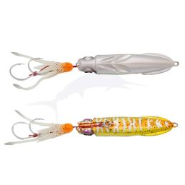 Leurre Savage Gear Swimsquid Inchiku - Orange Gold Glow