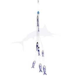 Stripteaser Bande 9 Fish - Bleu