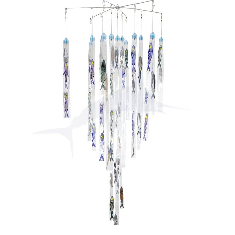 StripTeaser Original - 6-Arm Dredge w/69 Fish (blue/green) StripTeaser Original - 6-Arm Dredge w/69 Fish (blue/green)
