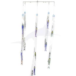 StripTeaser Mini - 4-Arm Dredge w/33 Fish - Blue / Green
