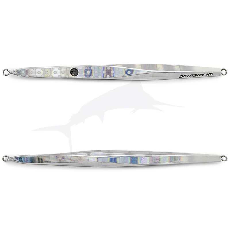 Lure CB One Octagon - 400 - Silver Dot Glow