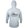 BADCO Gameboat Long Sleeve Tech Hoodie - back