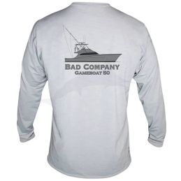 BADCO Gameboat Long Sleeve Tech Sun Shirt - back