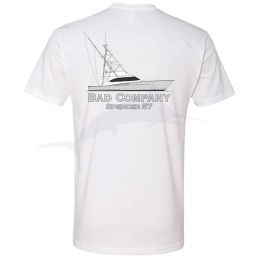 BADCO Classic Bad Company Spencer Tee - White - back