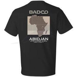 BADCO Abidjan Tee - Black - back