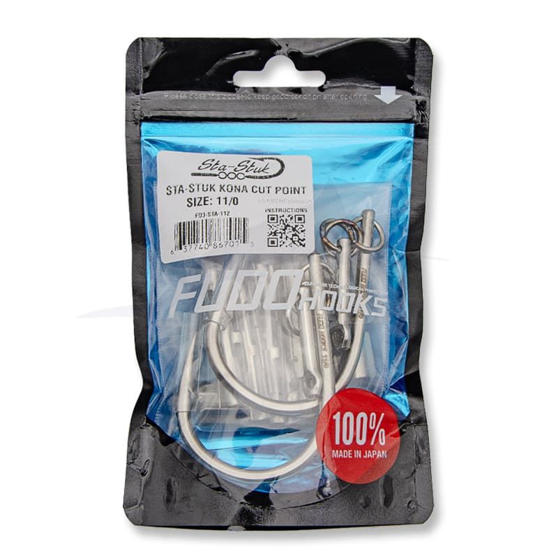 Fudo Hooks Sta-Stuk Kona Cut Point-11