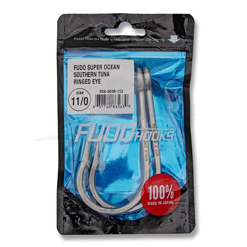Fudo Hooks Super Ocean Southern Tuna Ringed Eye-11 Fudo Hooks Super Ocean Southern Tuna Ringed Eye-11