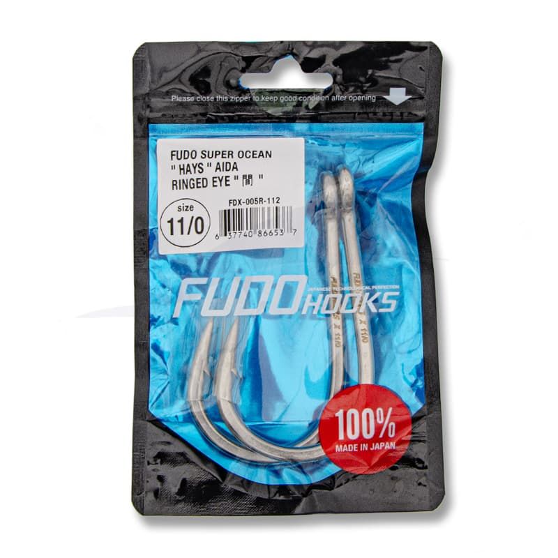 Fudo Hooks Super Ocean "Hays" Aida Ringed Eye-11