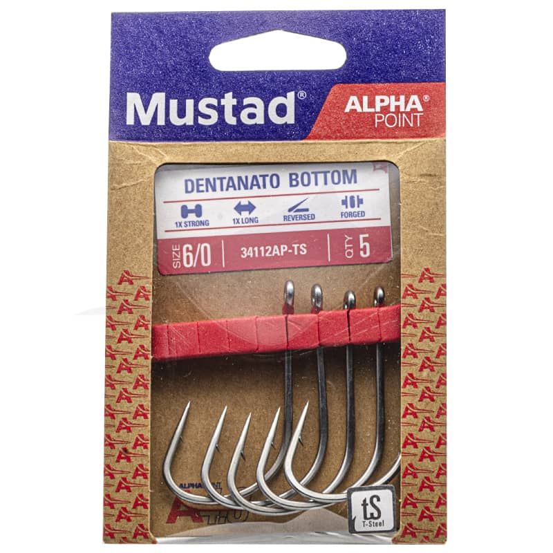 Mustad AlphaPoint Dentanato hook - Bottom - 6/0 Mustad AlphaPoint Dentanato hook - Bottom - 6/0