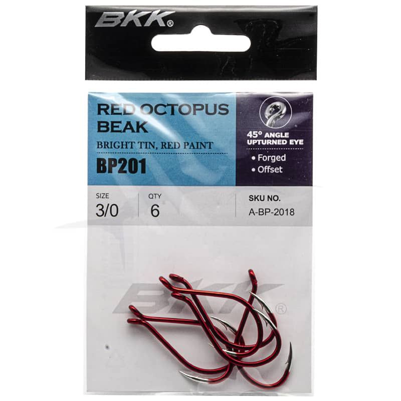 BKK Red Octopus Beak 3/0 BKK Red Octopus Beak 3/0