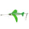 Leurre Hawaiian Malolo Bird Teasers - Neon Frog