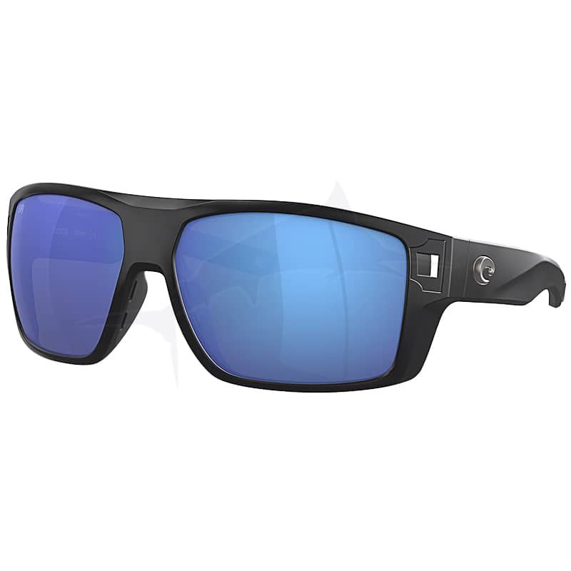 Lunettes Costa-del-Mar Diego - Noire Mat / Blue Mir - 1 Lunettes Costa-del-Mar Diego - Noire Mat / Blue Mir - 1