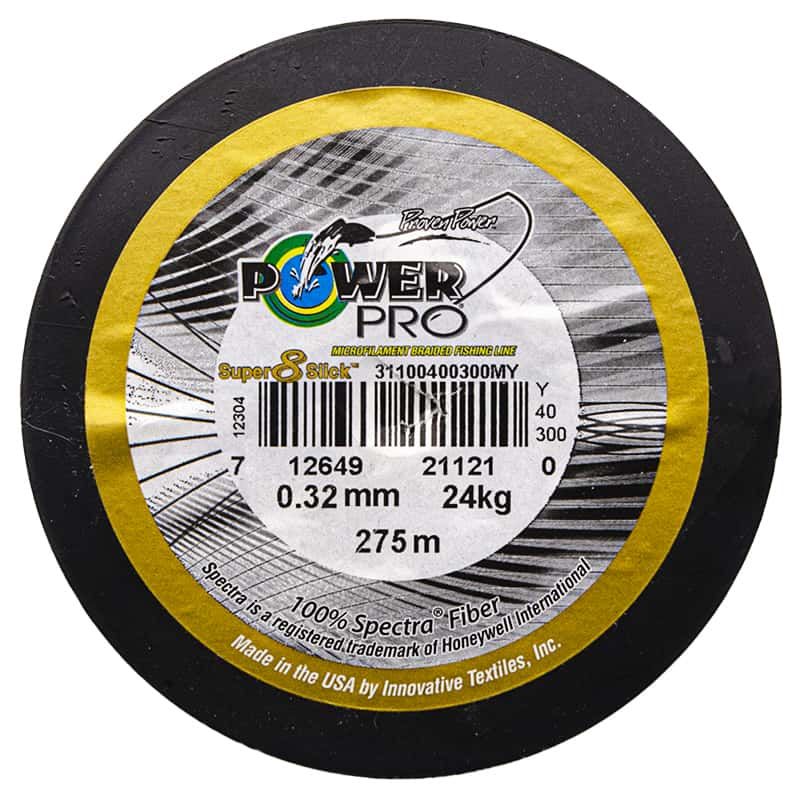 Power Pro Super 8 Slick 275 m - Yellow - 52 LB Power Pro Super 8 Slick 275 m - Yellow - 52 LB