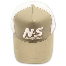 NS Black Hole Ball cap - Brown / Beige - front