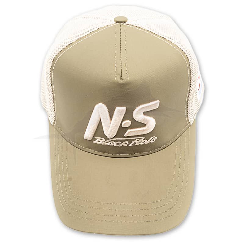 NS Black Hole Ball cap - Brown / Beige - front NS Black Hole Ball cap - Brown / Beige - front