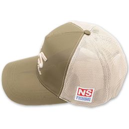 NS Black Hole Ball cap - Brown / Beige - side