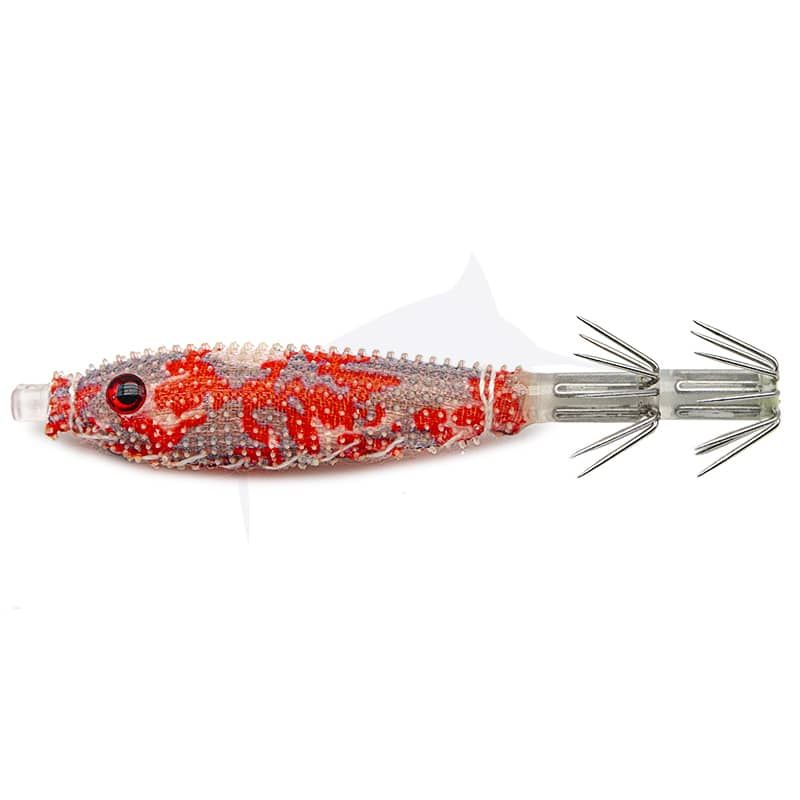 Lure Jatsui Rush Tataki Rubber Camo - RD Lure Jatsui Rush Tataki Rubber Camo - RD