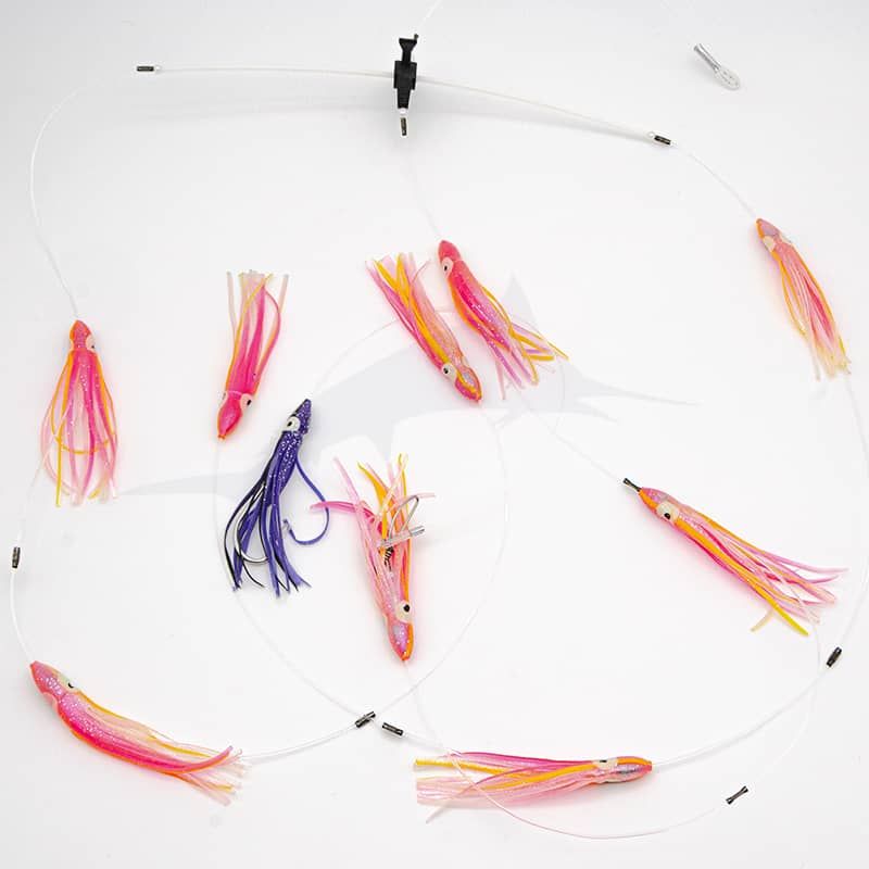 Lure RnR Finney Bar 3 chains S Spreader bar - Pink Orange Lure RnR Finney Bar 3 chains S Spreader bar - Pink Orange