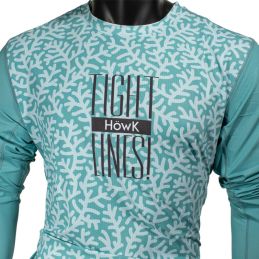 T-Shirt HOWK Coral Green Manches Longue