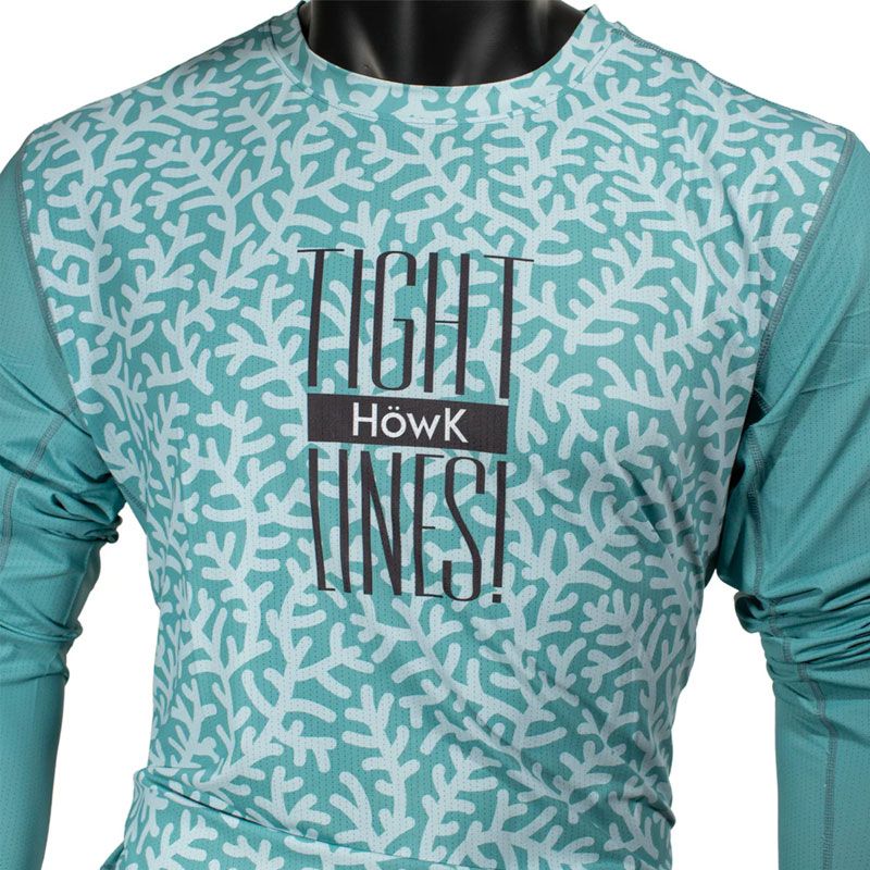 T-Shirt HOWK Coral Green Manches Longue T-Shirt HOWK Coral Green Manches Longue