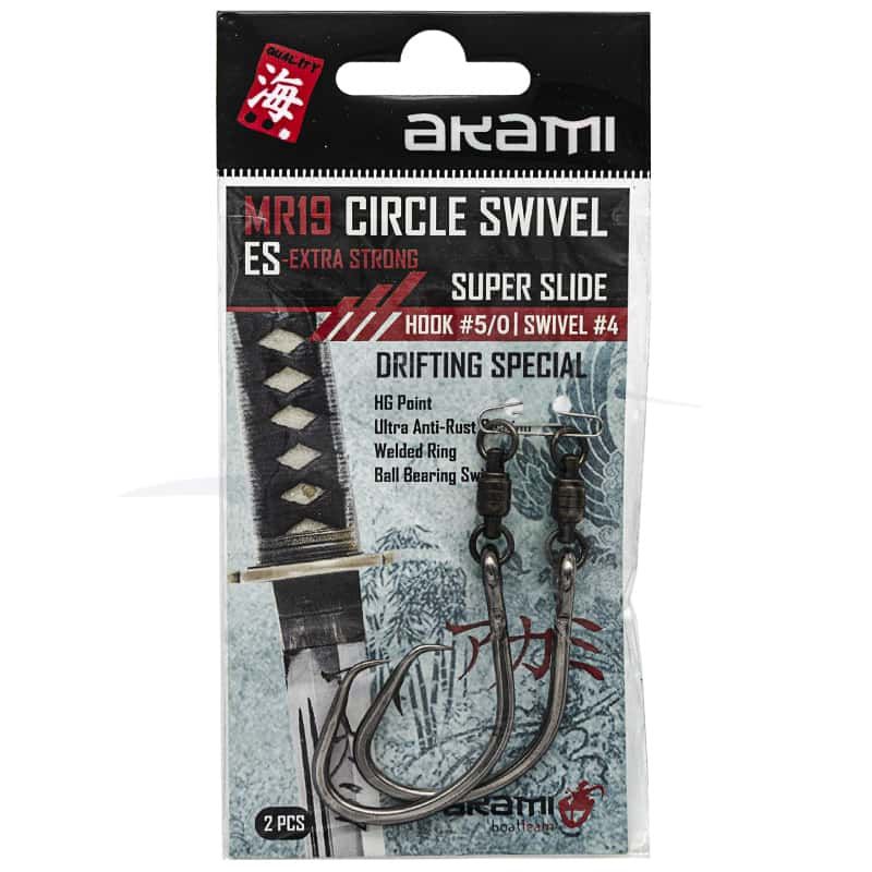 Hook Akami MR19 Circle Swivel - 5/0 Hook Akami MR19 Circle Swivel - 5/0