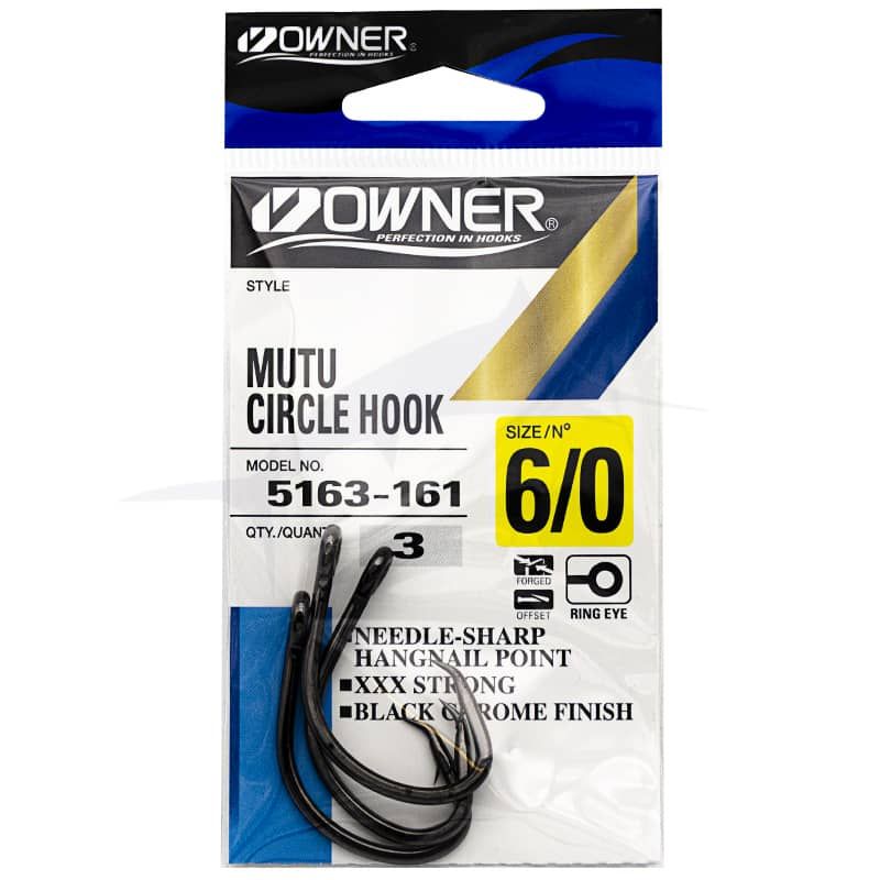 Owner Mutu Circle Hook (5163) 6/0 Owner Mutu Circle Hook (5163) 6/0