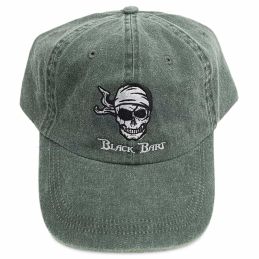 Black Bart Pirate Cap - Verte Amande