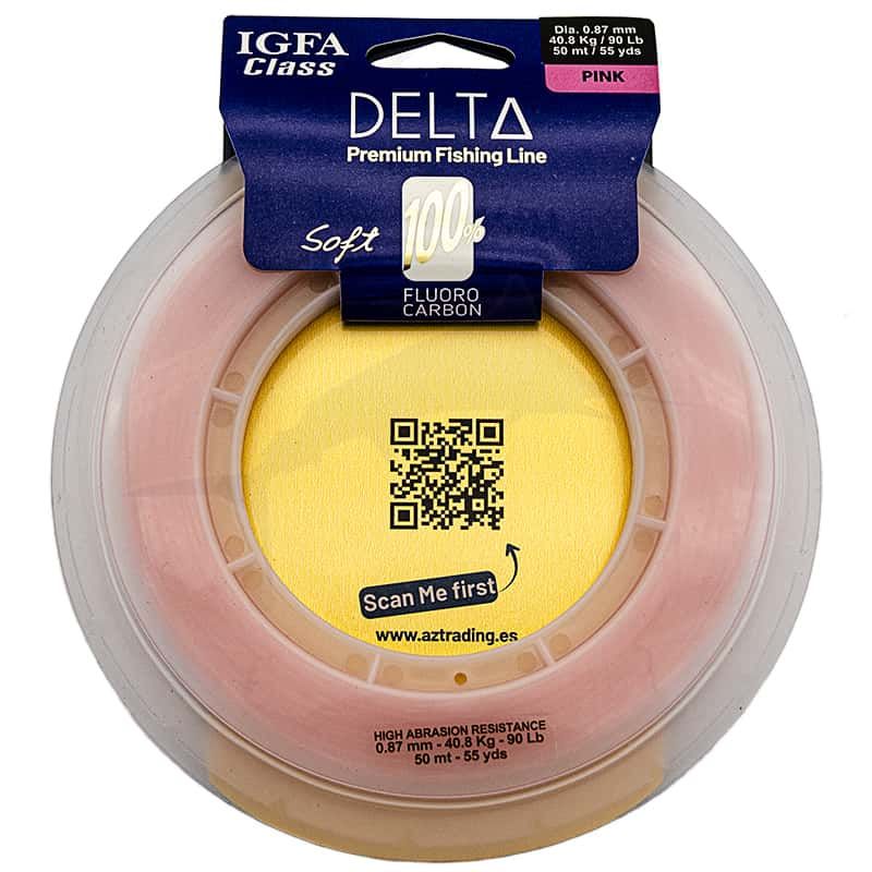 Delta Fluorocarbon Pink 90 LB Delta Fluorocarbon Pink 90 LB