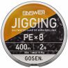 Gosen Answer Jigging X8 - 400m - 35 LB