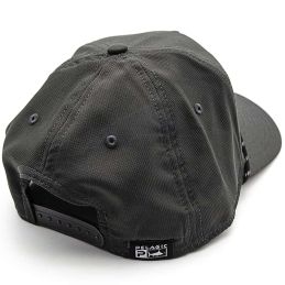 Casquette Pelagic Fish U Unstructured Snapback - coté - Graphite