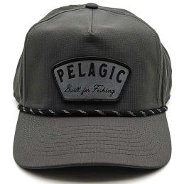 Casquette Pelagic Fish U Unstructured Snapback - face - Graphite