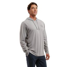 L-Shirt Pelagic Vaportek Worldwide Wahoo porté