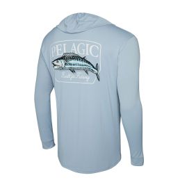 L-Shirt Pelagic Aquatek Hooded Wahoo vue de dos