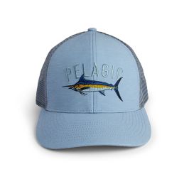 Casquette Pelagic Marlin – Vue de face droite avec broderie complète