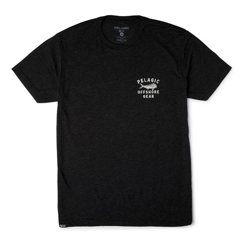 T-shirt Pelagic Who’s UR Mahi – Vue face, logo poitrine
