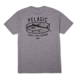 T-shirt Pelagic Map Fish – Vue avant, logo poitrine