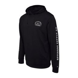Pelagic Fleece Hoodie Marlin Stamp - Front view