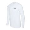 L-Shirt Pelagic Aquatek Hooded Wahoo Blanc- vue face