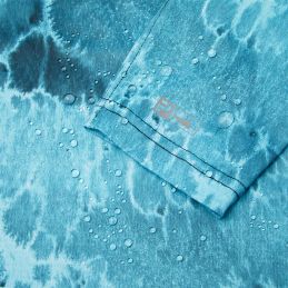 Zoom sur le tissu Exo-Tech Tahiti - texture stretch et hydrofuge