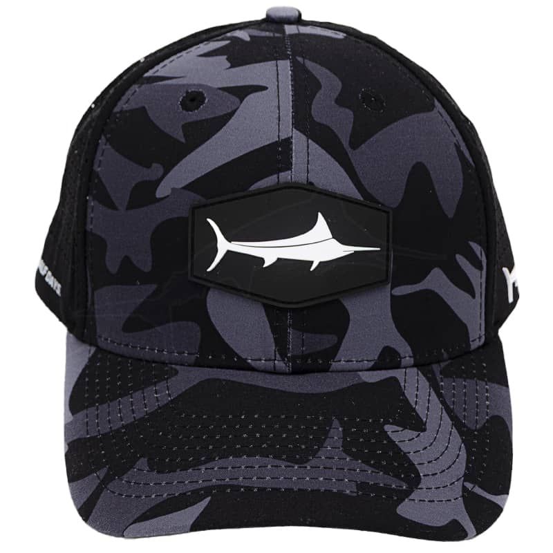 Casquette Tournament Release Flag Billfish Gear - Blue Marlin Camo avant Casquette Tournament Release Flag Billfish Gear - Blue Marlin Camo avant