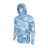 L-Shirt Pelagic Exo Tech Brush Camo Hooded– Front view